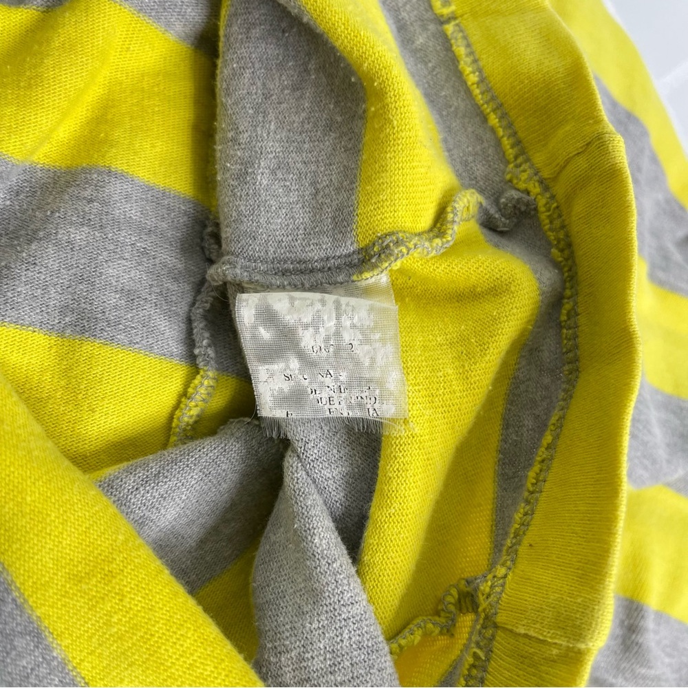 Purity Striped Yellow and Gray Women's Hooded Jacket Size Small - Picture 13 of 13